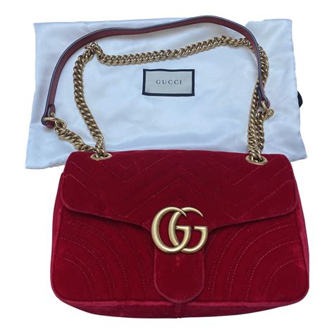 pre owned gucci marmont bag